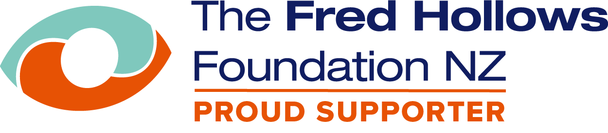 The Fred Hollows Foundation NZ logo.